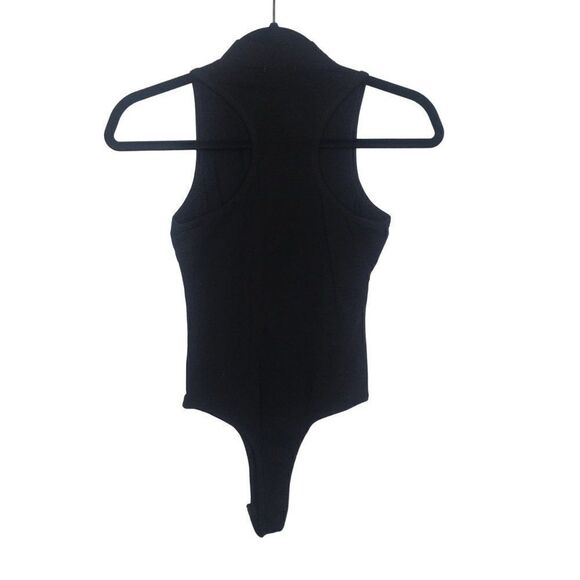 Bozzolo one piece black top with deep cut arm holes in back - Picture 3 of 3